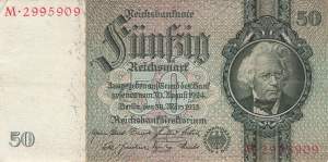 50 Mark 1933 ro.175a E/M
